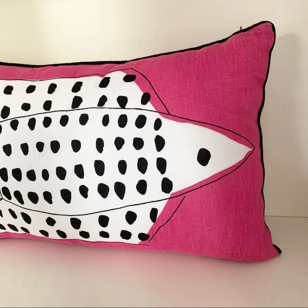 NWOT Anthropologie linen cushion